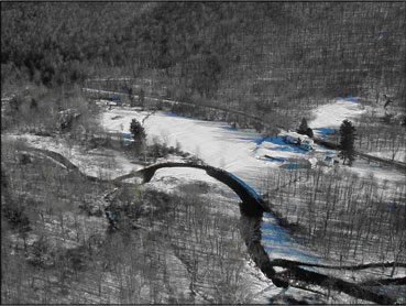 A watershed property protected in perpetuity by a DEP conservation easement.