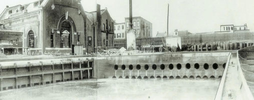 Historic photo of the tunnel