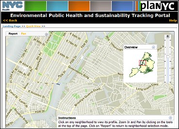 Public Health and Sustainability Tracking Portal