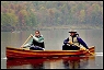 Canoe on the Cannonsville Reservoir