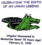 Alligators in the sewers of New York