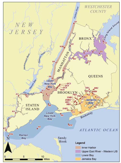 map new york harbor new york city department of environmental protection map new york harbor new york city department of environmental protection