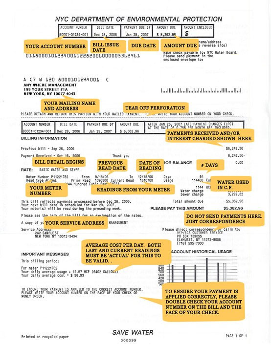 Nyc Water Board Bill Pay Customer Service SavePaying