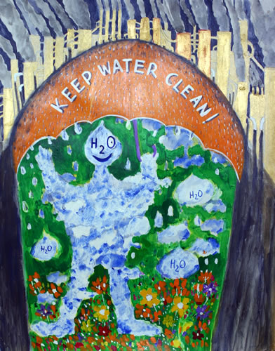 Keep water clean!