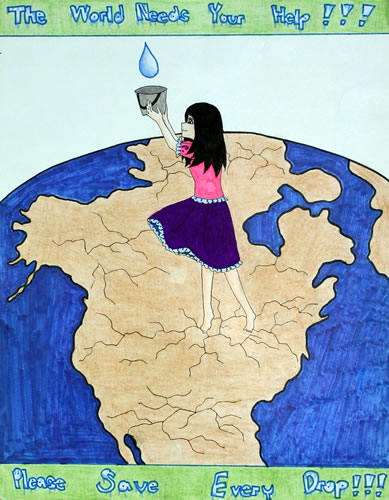 The world needs your help!!! Please save every drop!!!