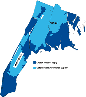 Croton Service Zones