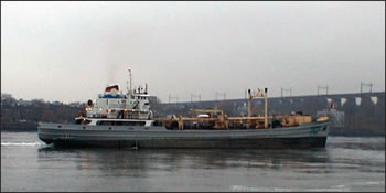 Newtown Creek sludge vessel