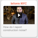 How do I report construction noise?