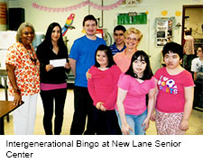 Bingo at New Lane Senior Center