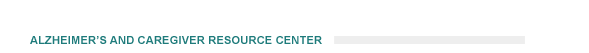 Alzheimer's and Caregivers Resource Center 