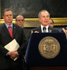 Mayor Bloomberg and DHS Commissioner Hess announcing Street Homelessness is down