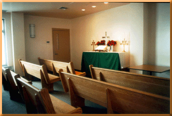 Chapel services in secure detention