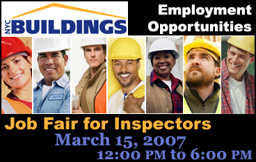 Job Fair for Inspectors