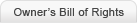 Owner's Bill of Rights