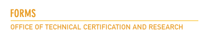 Forms: OTCR