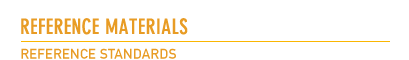 Reference Materials - Standards and Rules