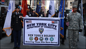DOC Marches in the Annual Veteran’s Day Parade!