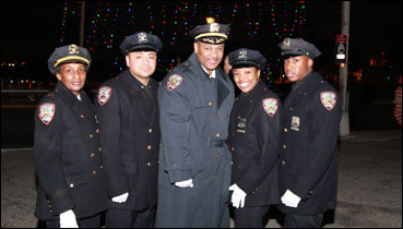 Holiday Tree Lighting at Rikers Island