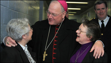 Archbishop Timothy M. Dolan Visits the Robert N. Davoren Center