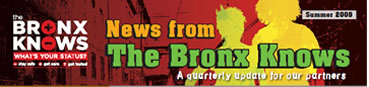 Click to view a high resolution Bronx Knows Advertisement in Énglish. width  =