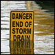 disaster warning sign