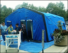 decontamination setup
