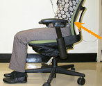Office Ergonomics          > The  Chair  > Back Rest Adjustments