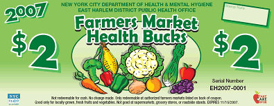 Farmers Market Health Bucks