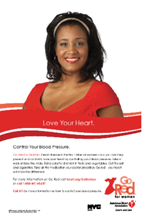 Go Red poster