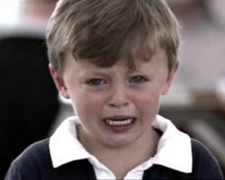 Child crying
