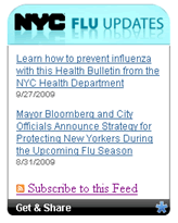 NYC Flu Updates