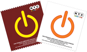 New NYC condom wrappers