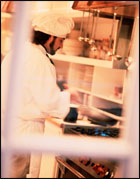 restaurant staff and equipment