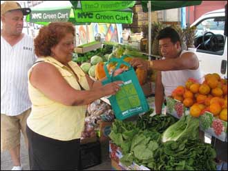 green cart