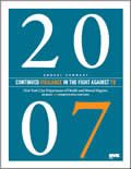 2007 Tuberculosis Report Cover