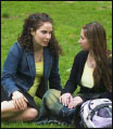 girls talking