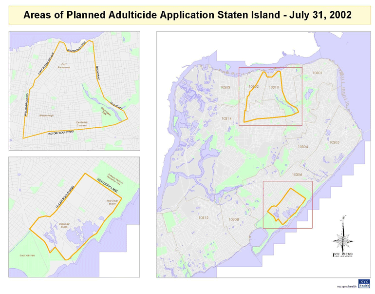 Staten Island Spray Zones