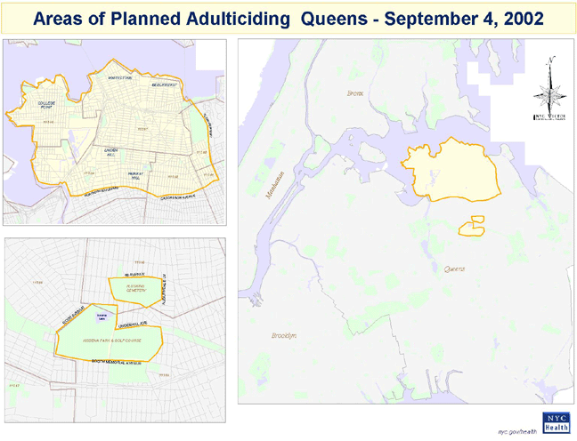 Queens Spray Zones