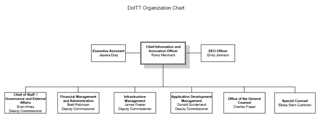 DoITT Organization Chart