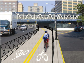 bike Path on Sands Street