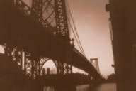 Photo of Williamsburg Bridge - ground level view