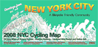 Image of NYC Cycling Map