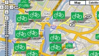 Online Bike Parking Maps