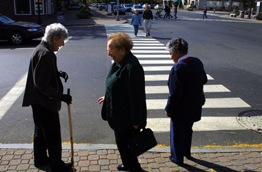 older pedestrians