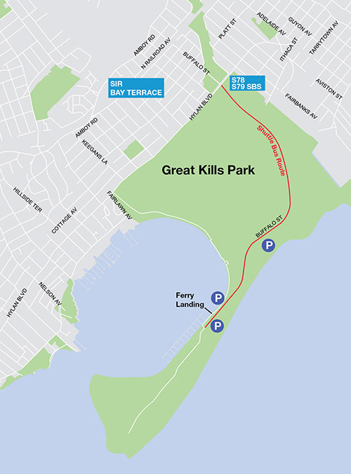 Great Kills Ferry Map