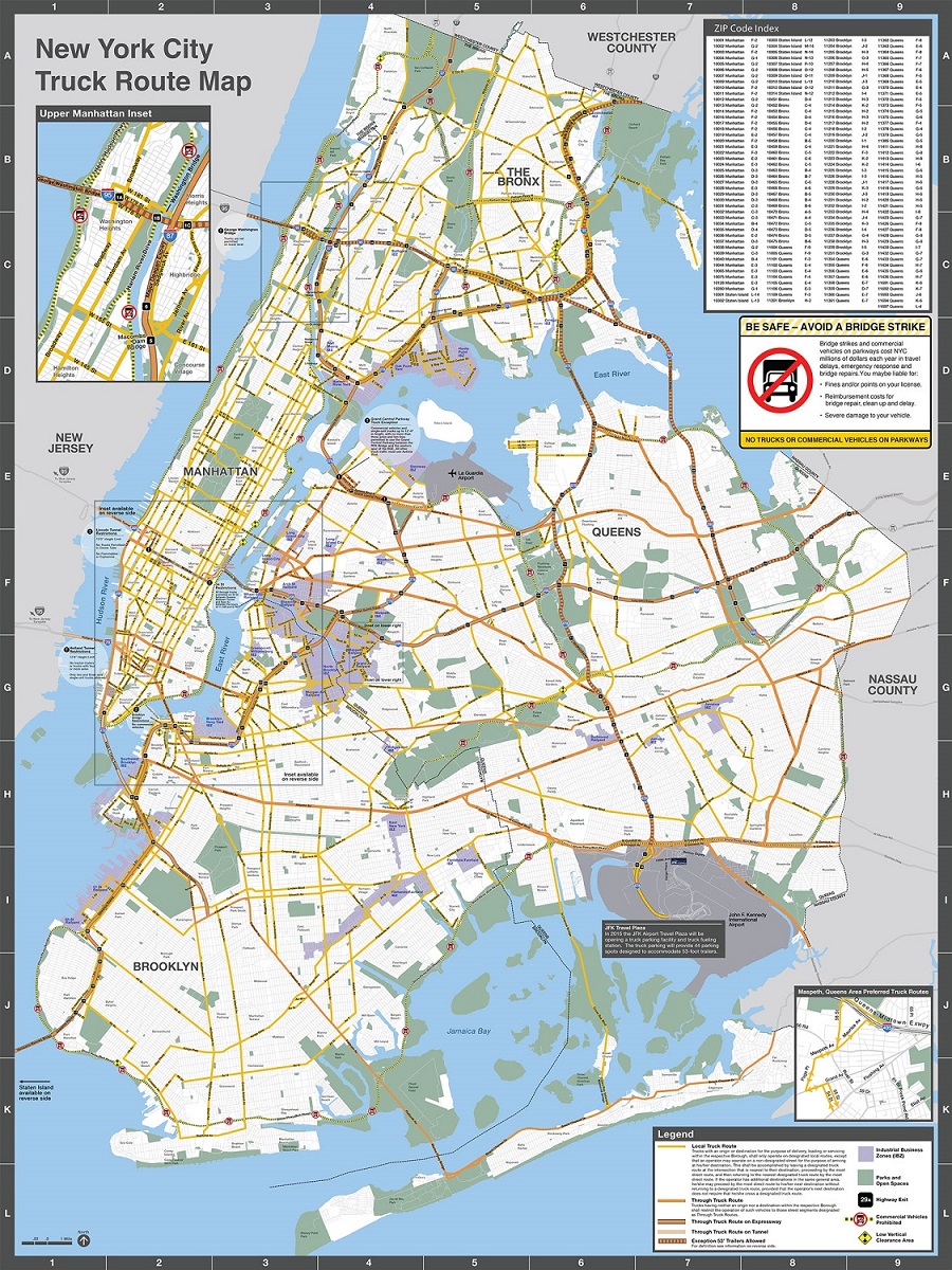 nyc dot - trucks and commercial vehicles