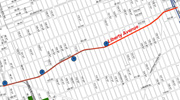 Liberty Avenue Map