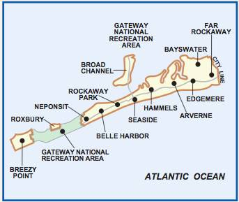 map of Queens Community Board 14