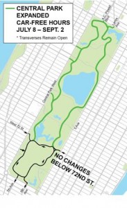 Map of Central Park