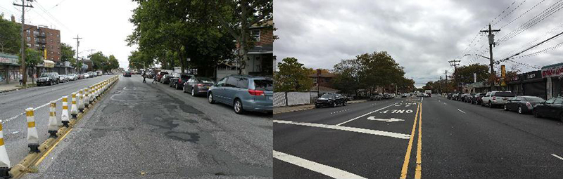 Flatlands Avenue and 54 Street in Brooklyn